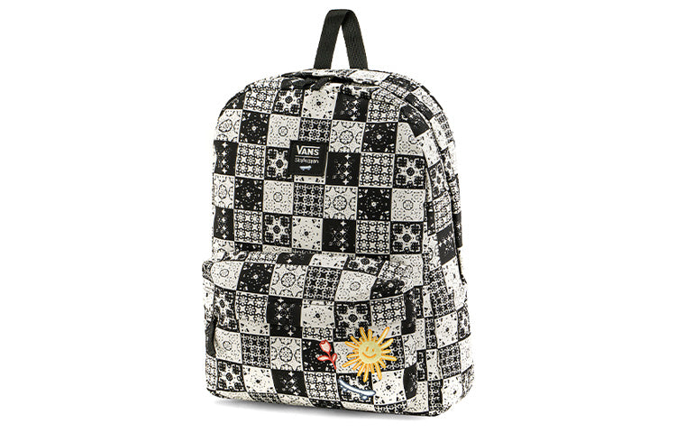 Vans X Skateistan Backpack 'Grey White' VN0A5LF9BLK