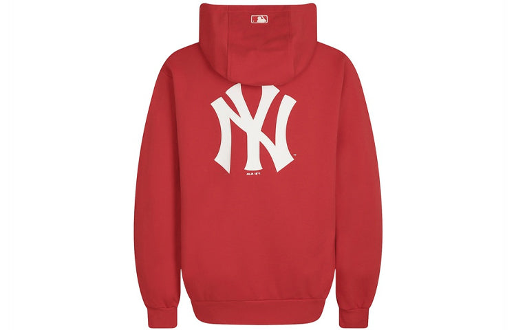 MLB hooded Loose Large LOGO Printing Sports Unisex Red 31HDR1941-50R