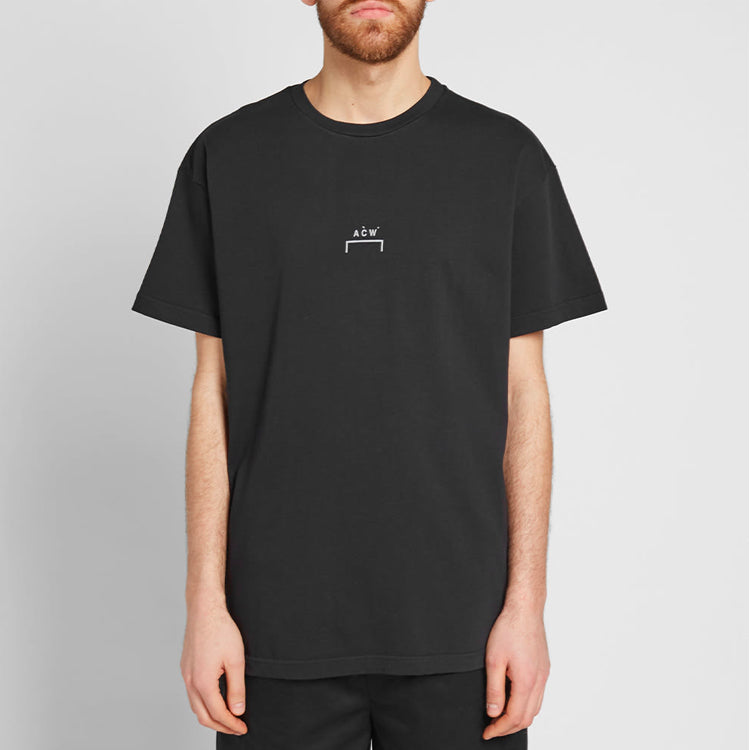 A-COLD-WALL* Distress Chest Small Logo Short Sleeve Unisex Black CW9SMH19ACTE187.999