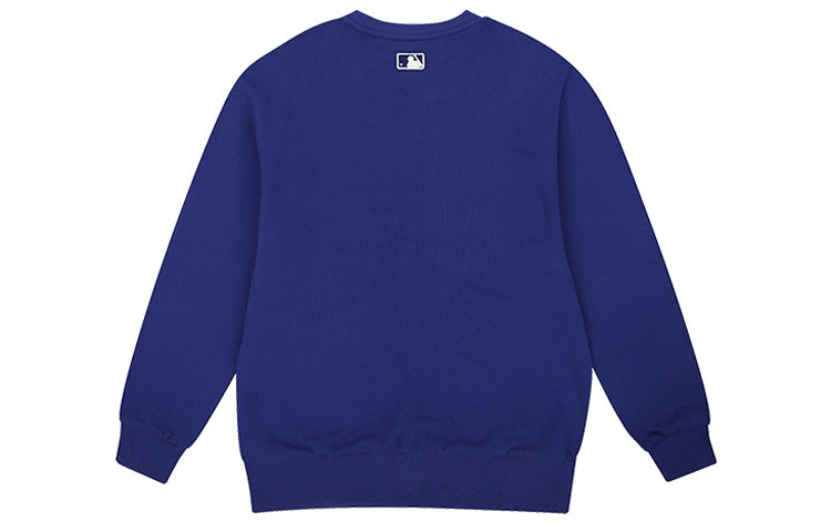 MLB Los Angeles Dodgers Long Sleeves Classic Logo Embroidered Athleisure Casual Sports Round Neck Unisex Blue 31MTZ1941-07U