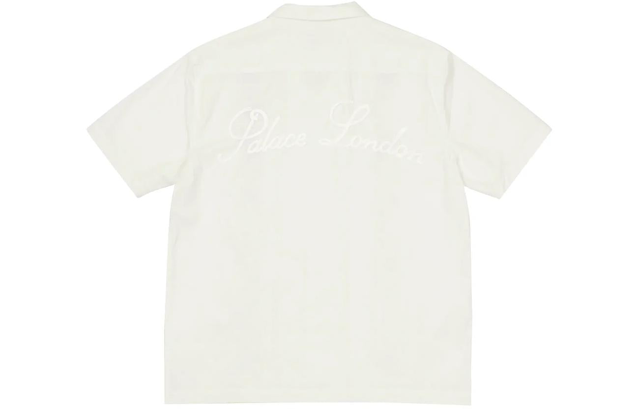 Palace FW22 Rose Chain Shirt 'White' P23SHT017