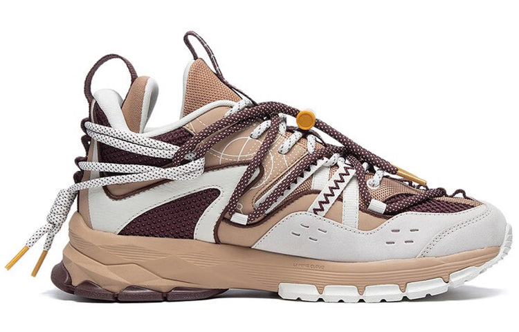 Li-Ning CF Series Sneakers 'Brown White' ARDS017-2