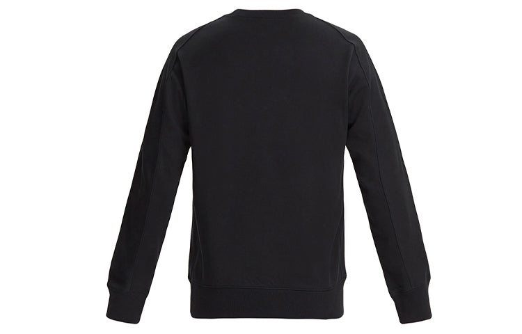 Men's Y-3 Solid Color Casual Round Neck Loose Black DY7239