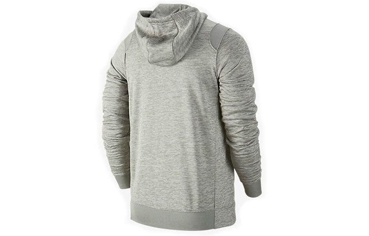 Air Jordan Hooded Fleece Jacket 'Grey' 637492-063