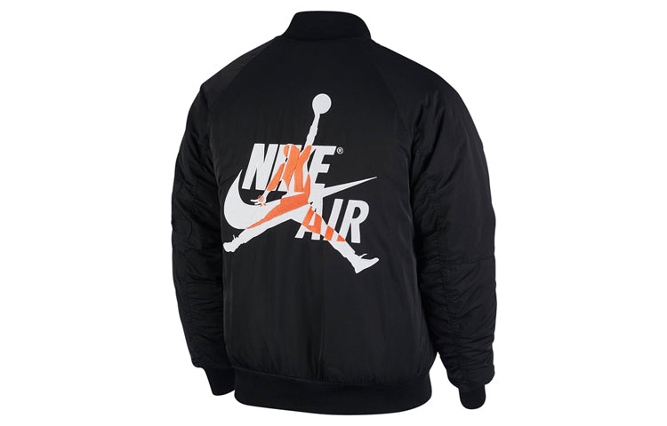 Air Jordan MENS J Wings MA-1 Cotton Jacket Black AV2598-010