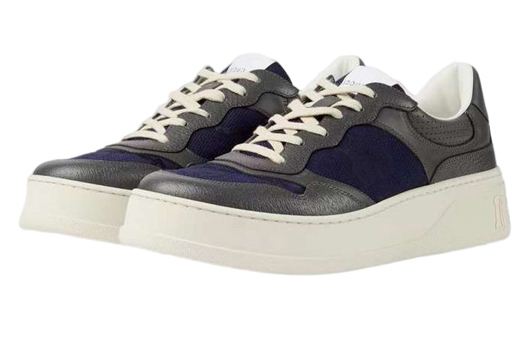 Gucci Interlocking G Lace-Up Sneakers 'Grey Blue' 726543-AABNK-1152