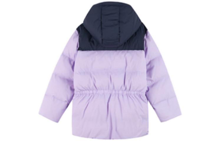 (GS) Skechers Warm Long Sleeve Down Jacket 'Purple Black' P422G014