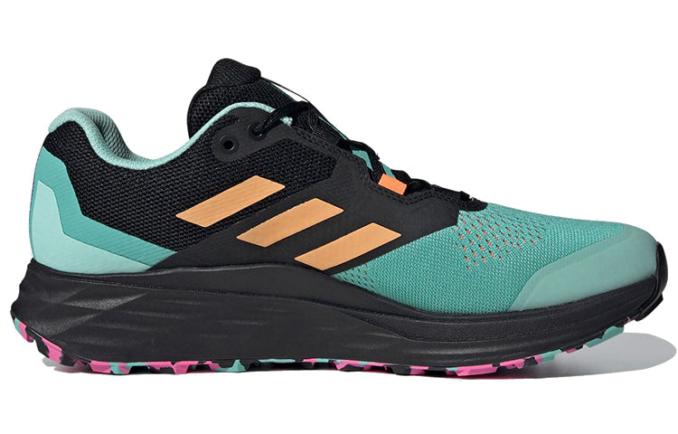 adidas Terrex Two Flow Trail 'Acid Mint Hazy Orange' FW5654