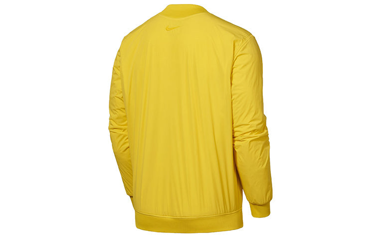 Nike Golf x Stone Island Crewneck Crossover Round Neck Pullover US Edition Yellow AV5233-703
