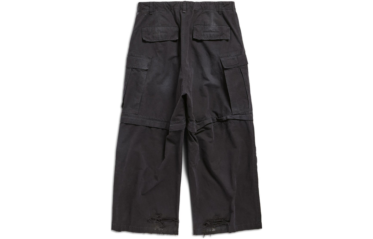 Balenciaga Large Cargo Pants 'Black' 790982TKP271000