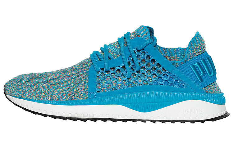 PUMA Tsugi Netfit Evoknit Low Running Shoes Blue/White 365108-02