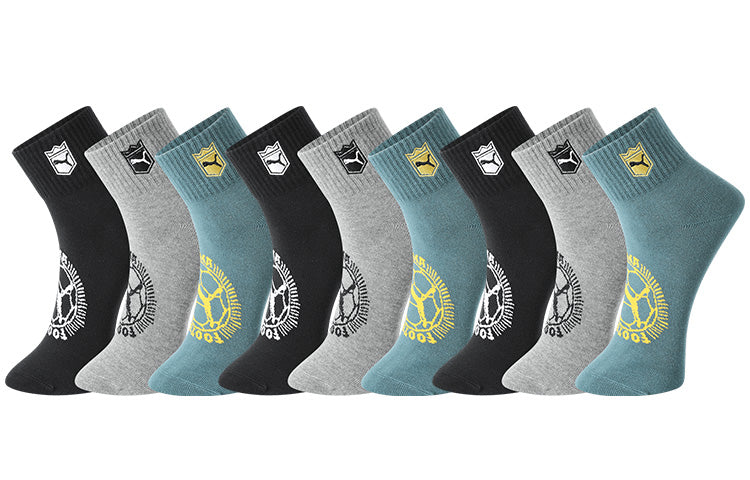PUMA Casual Socks 3 Pack 'Black Grey Teal' 701223999-001
