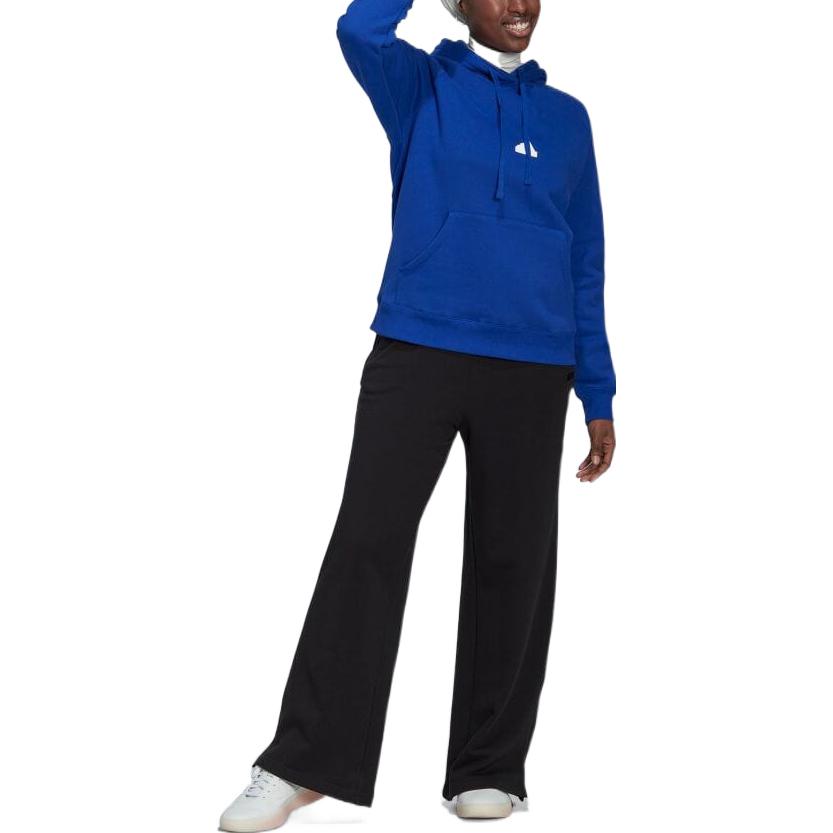 (WMNS) adidas Oversized Hoodie Sweatshirt 'Blue' HM2853
