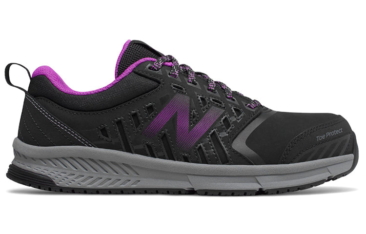 (WMNS) New Balance 412 Alloy Toe Black/Purple WID412P1