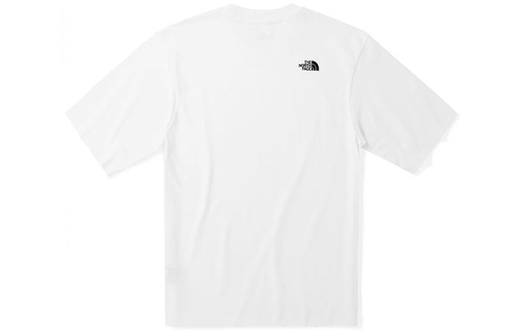 THE NORTH FACE Big Size Print Short Sleeve White 499V-FN4