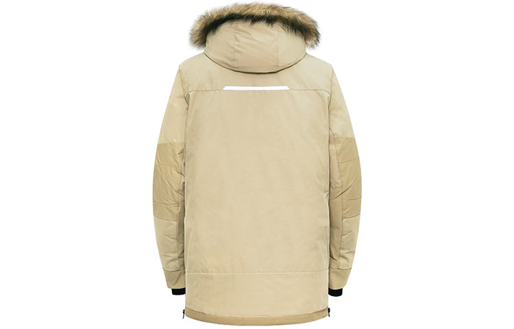 New Balance Lifestyle Cargo Parka Jacket Asia Sizing 'Beige' NP943051-BEI