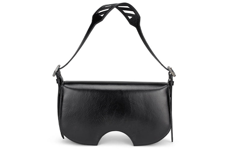 (WMNS) Off-White Swiss Black Shoulder Bag OWNA141E20LEA0011000