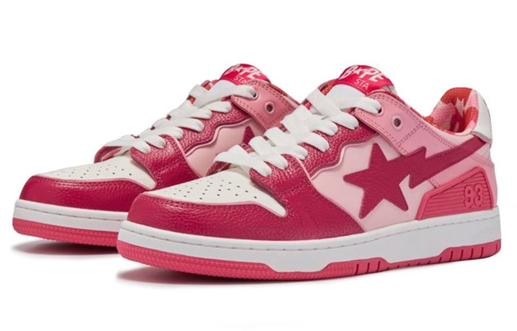 A BATHING APE Sk8 Sta 'Pink Red' 1I30-291-005-PINK