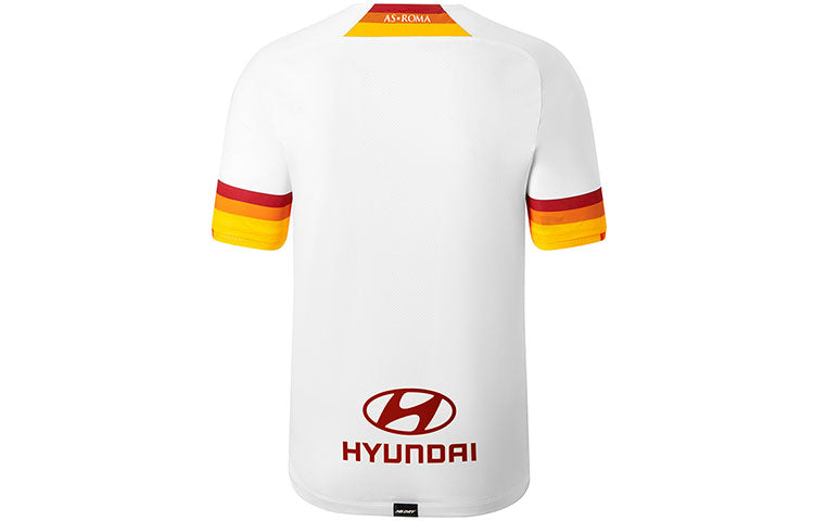 New Balance Training Sports Contrasting Colors Round Neck Short Sleeve White MT130216-AWY