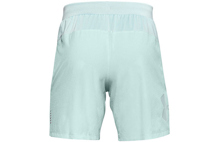 Under Armour Qualifier SpeedPocket 7inch Running Shorts 'Light Aqua' 1350888-477