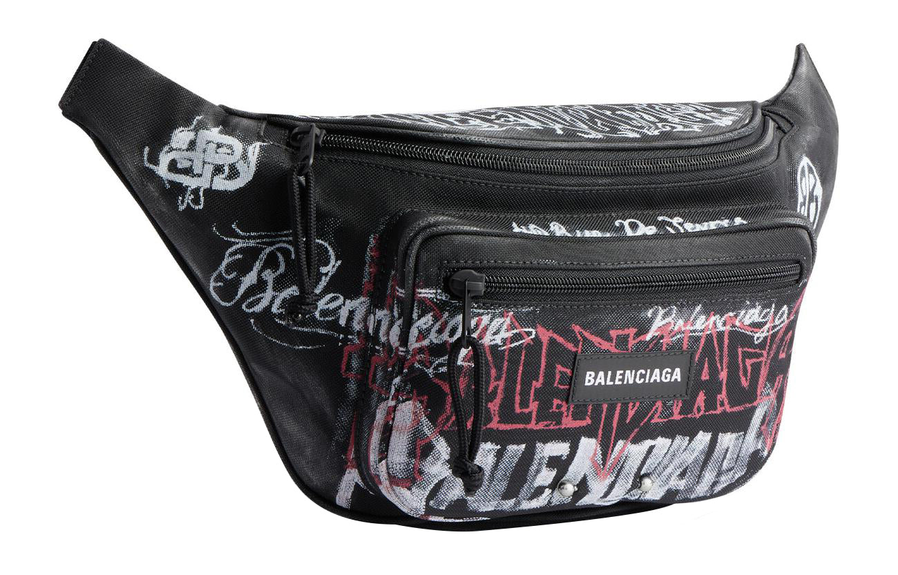 Balenciaga Explorer Beltpack Diy Metal Allover 'Black' 4823892AAX71000