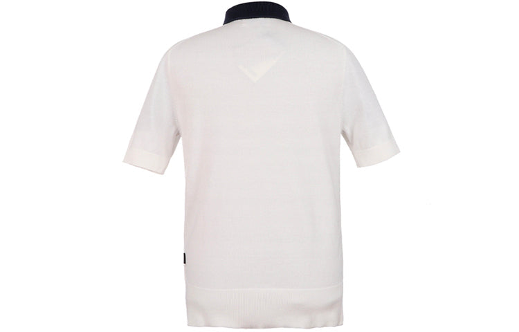 Men's Burberry Casual Short Sleeve Polo Shirt White 40684431
