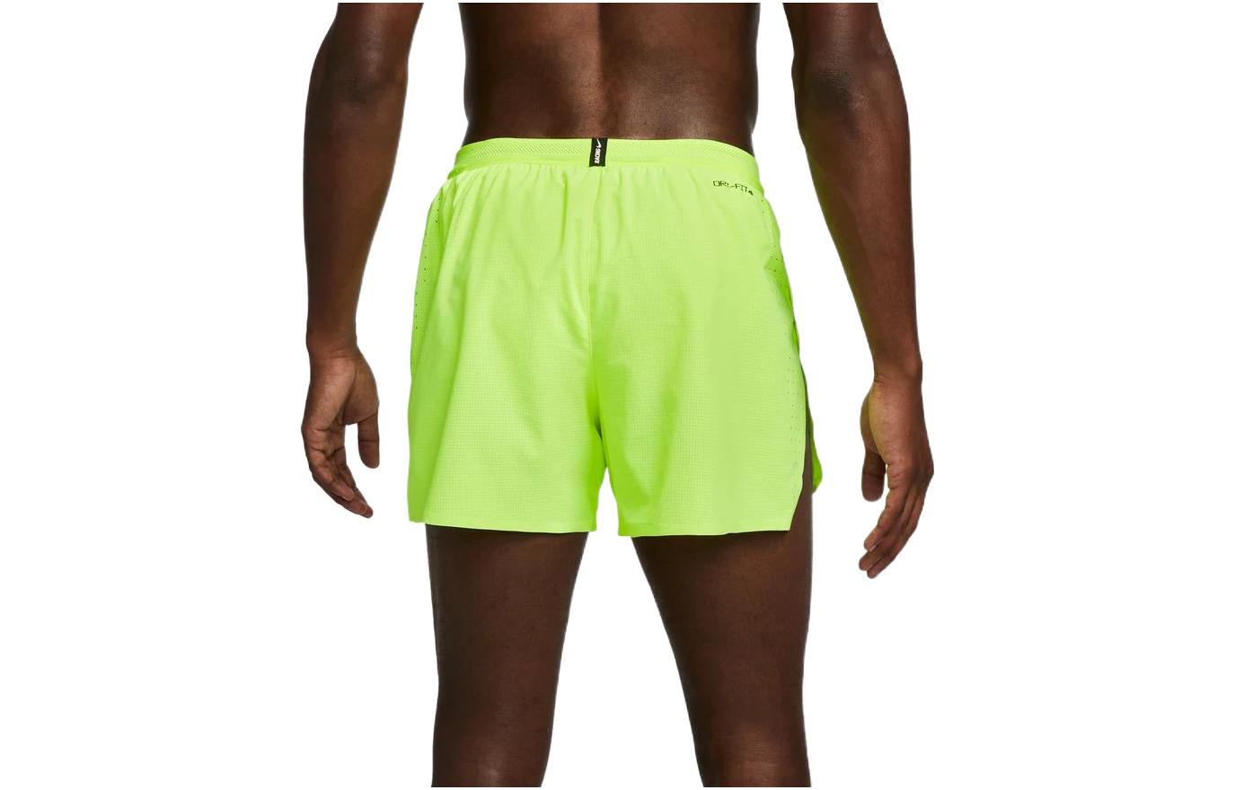 Nike Solid Color Mesh Casual Straight Sports Shorts Green CJ7840-702