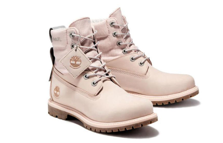 (WMNS) Timberland 6 Inch Premium ReBOTL Fabric and Leather Boot 'Pale Pink' A2FUB662