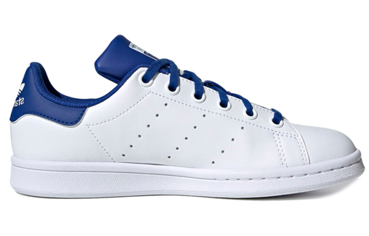 (GS) adidas Stan Smith J 'White Royal Blue' FW4492