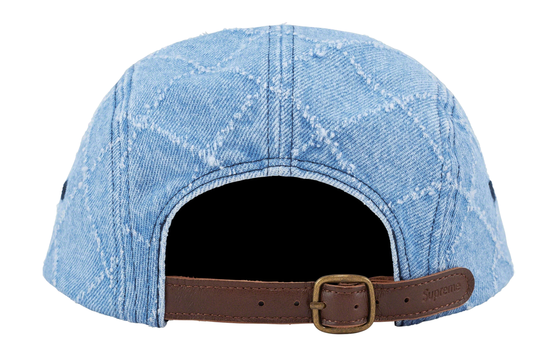 Supreme FW23 Week5 Punched Denim Camp Cap 'Blue' SUP-FW23-2322