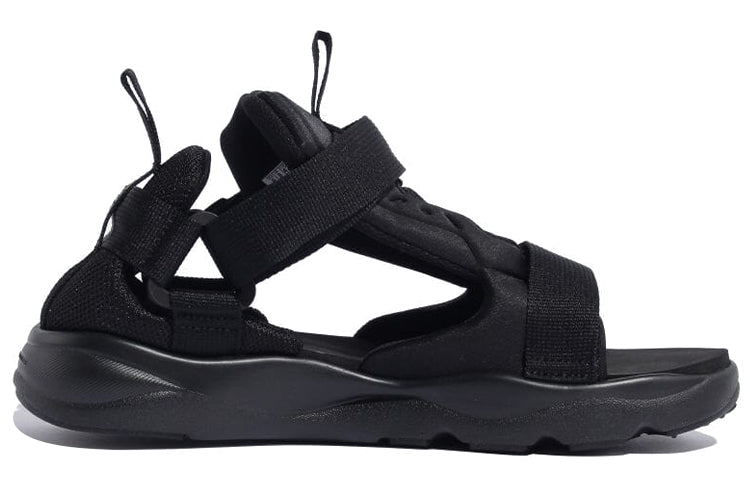 Reebok Furylite Lightweight Casual Unisex Black Sandals FY1602