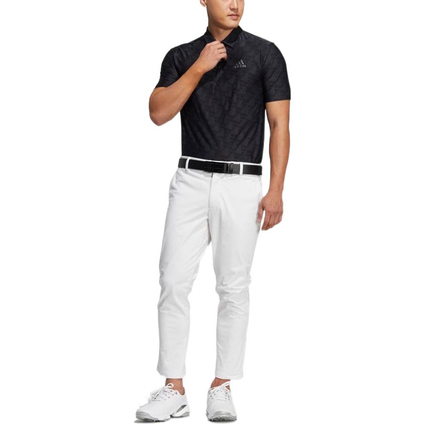 Men's adidas Solid Color Sports Straight-Leg Casual Pants/Trousers White HB3588