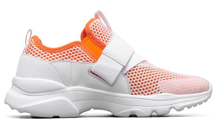 (WMNS) Skechers Bobs Frontier Running Shoes White/Orange 117011-WOR