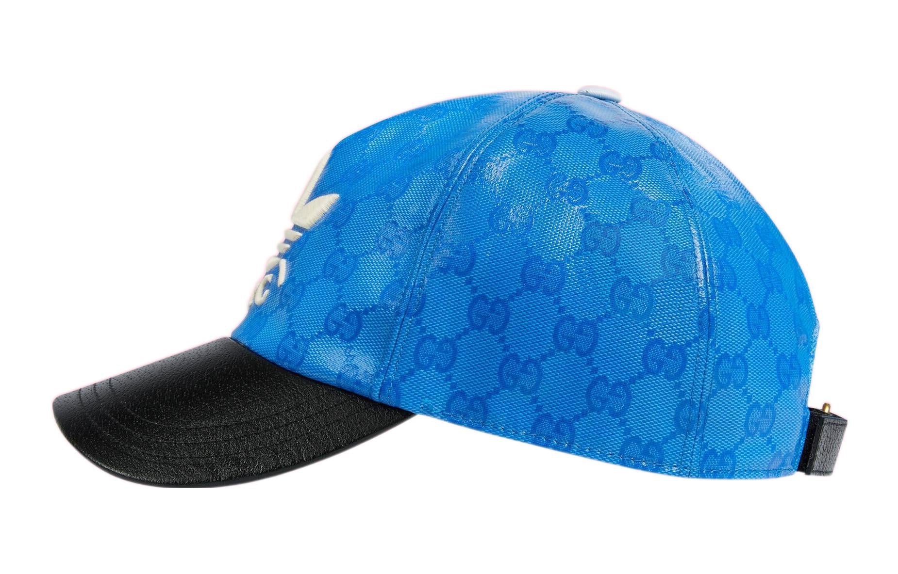 Gucci X adidas GG Canvas Baseball Hat 'Blue' 724833-4HAUU-4377