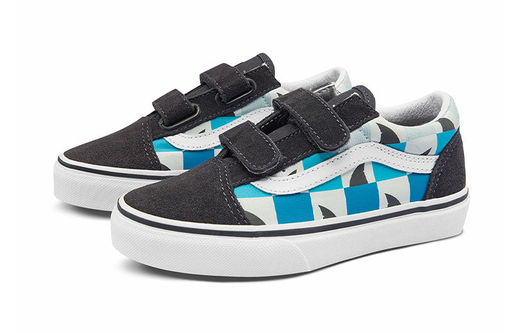 (PS) Vans Old Skool 'Black Blue White' VN0A4BUVAC3