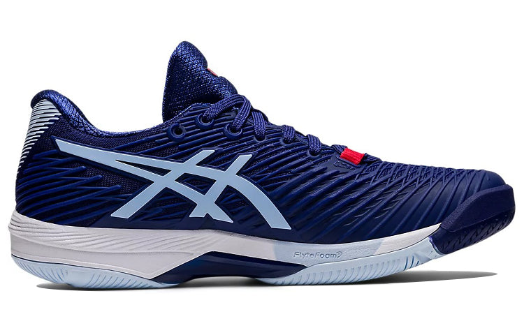 (WMNS) ASICS Solution Speed FF 2 'Dive Blue Soft Sky' 1042A136-404