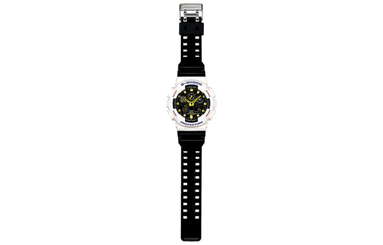CASIO G-Shock Analog-Digital 'Black White' GA-100CS-7
