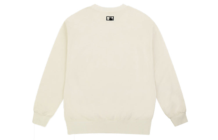 MLB Unisex NY/LA Embroidery Sweatshirt White 31MT04011-50I