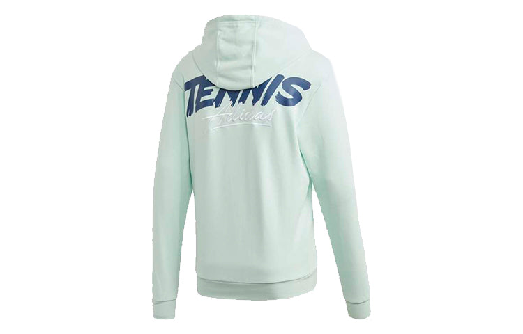 adidas Cat Graph Hood Tennis Athleisure Casual Sports Green FM1192