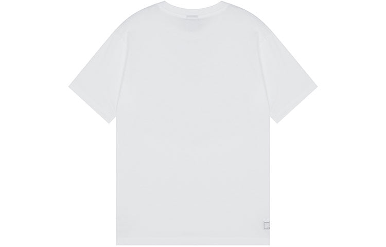 New Balance Alphabet Printing T-Shirt Asia Sizing 'White' MT13586-WT