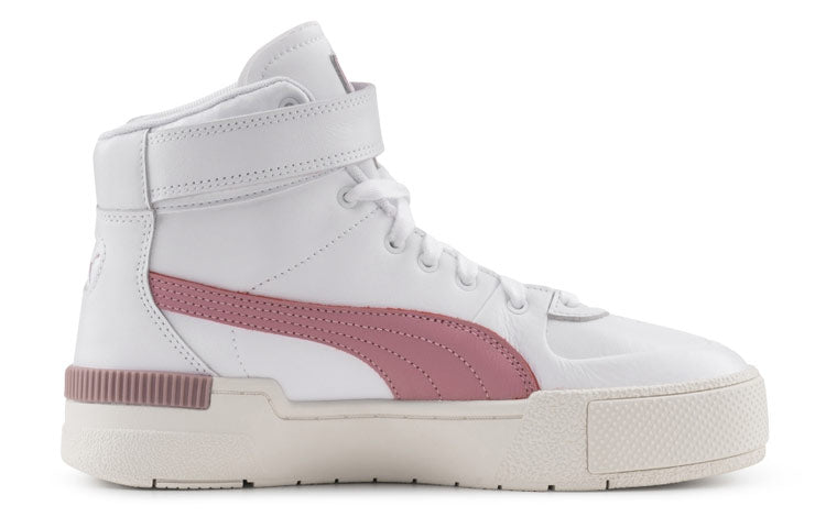 (WMNS) PUMA Cali Sport Top Warm Up Casual Board Shoes White 373436-03