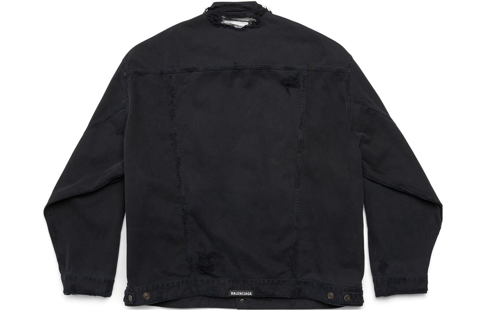 Balenciaga Je t'aime Oversized Jacket 'Black' 751357TNW111700