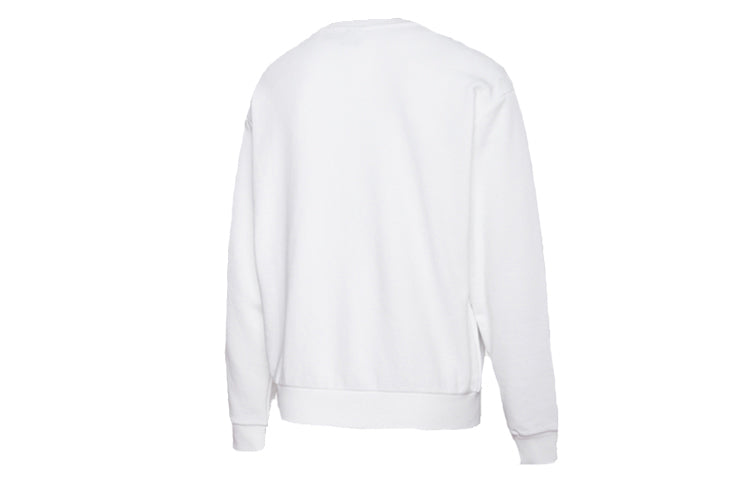 (WMNS) PUMA Essentials+ Metallic Logo Sweatshirt 'White' 583841-02