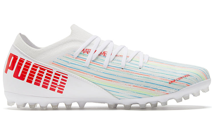 PUMA Ultra 3.2 MG Spectra Soccer Shoes White/Red 106350-03
