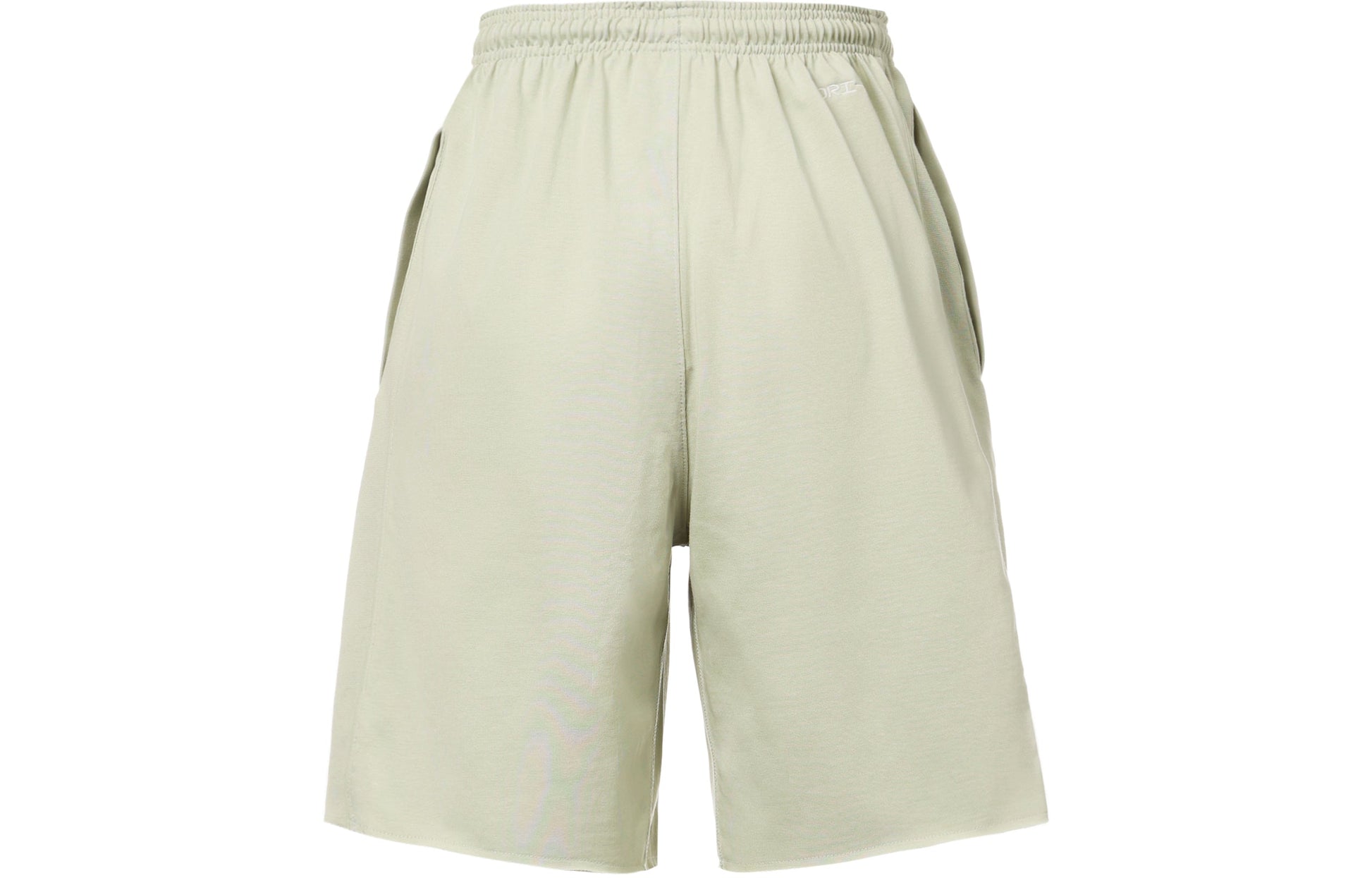 Men's Nike Logo Embroidered Alphabet Printing Elastic Waistband Straight Casual Shorts Light Stone Gray DX6136-118