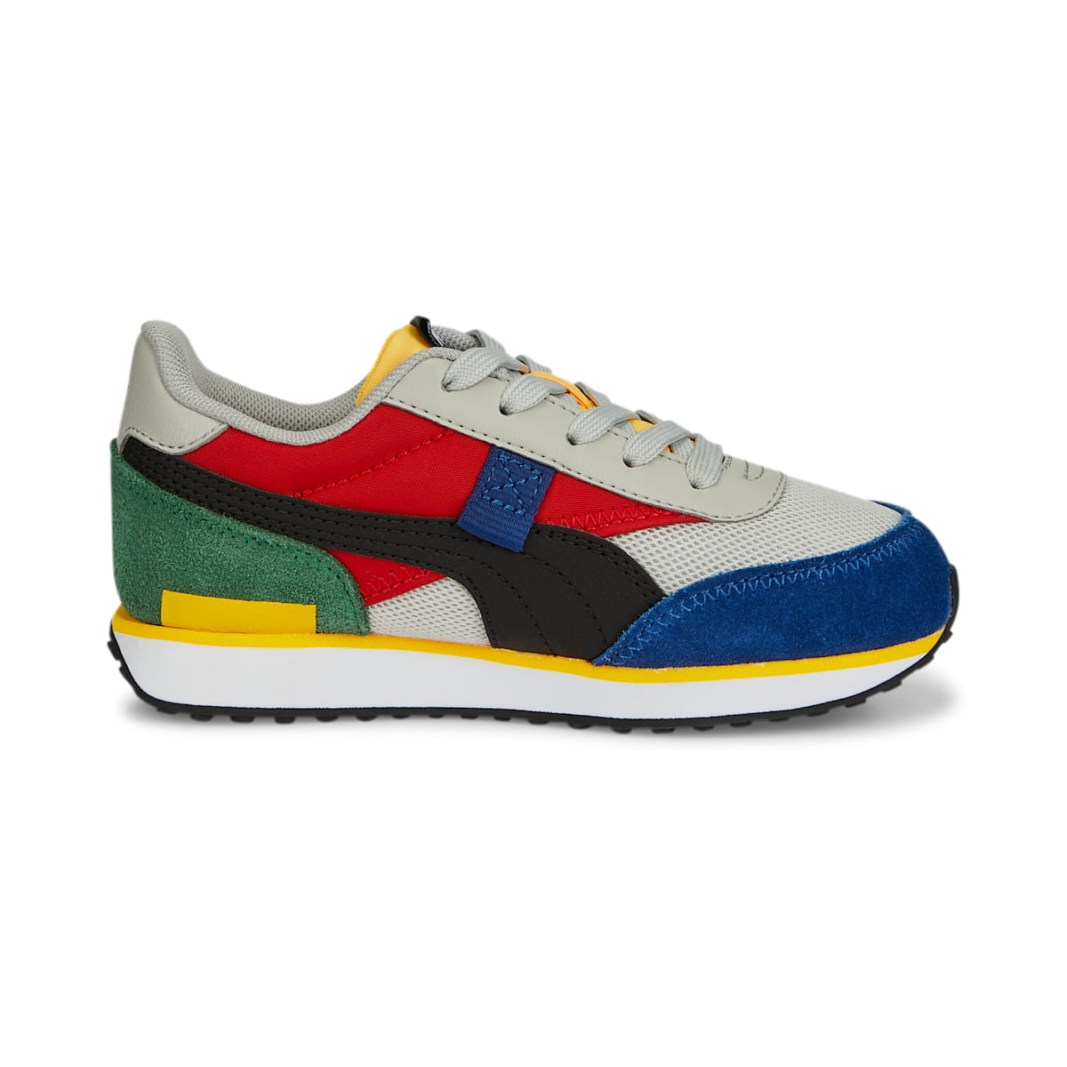 (PS) PUMA Future Rider Splash 'Burnt Red Grey Violet' 381855-06