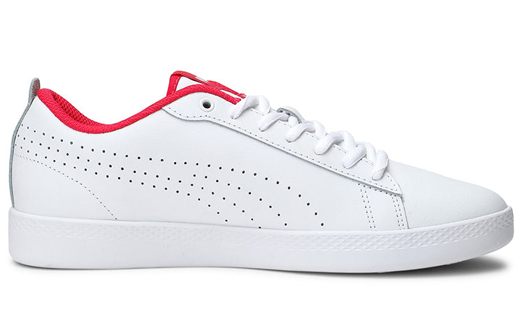 (WMNS) PUMA Smash Perf White/Red 365216-09