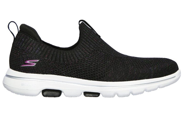 (WMNS) Skechers Gowalk 5 Lazy Shoes Black 124030-BKMT