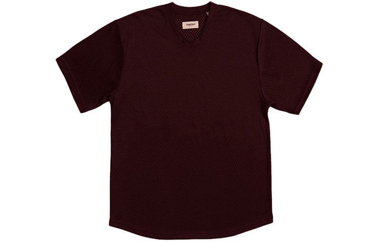 Fear of God Essentials Mesh Tee Breathable Short Sleeve Unisex Red FOGCLWI-WI-01