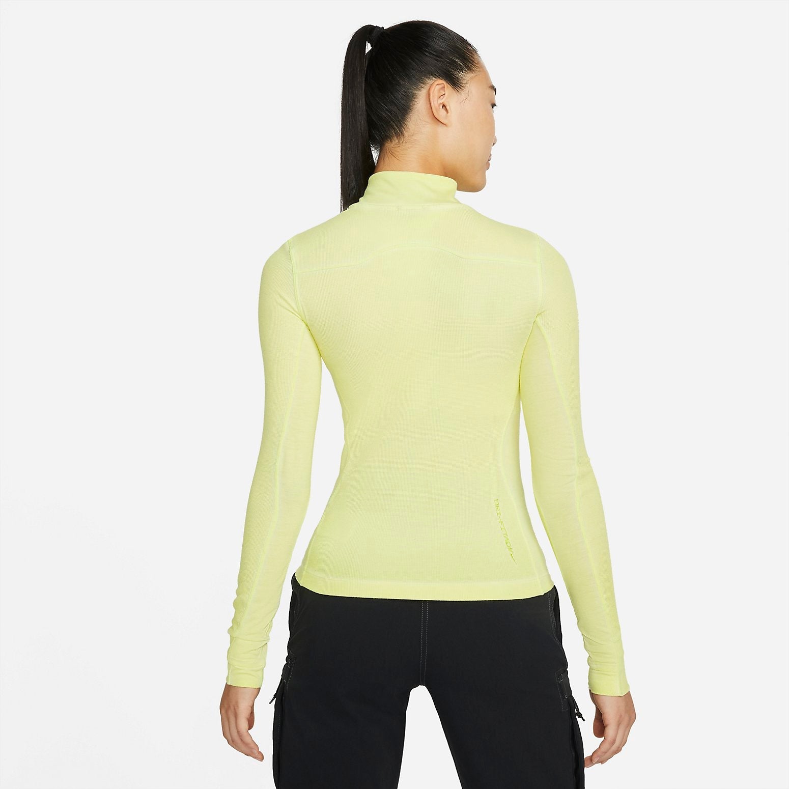(WMNS) Nike ACG Long Sleeve Base Layer Top 'Green Yellow' DH3096-389